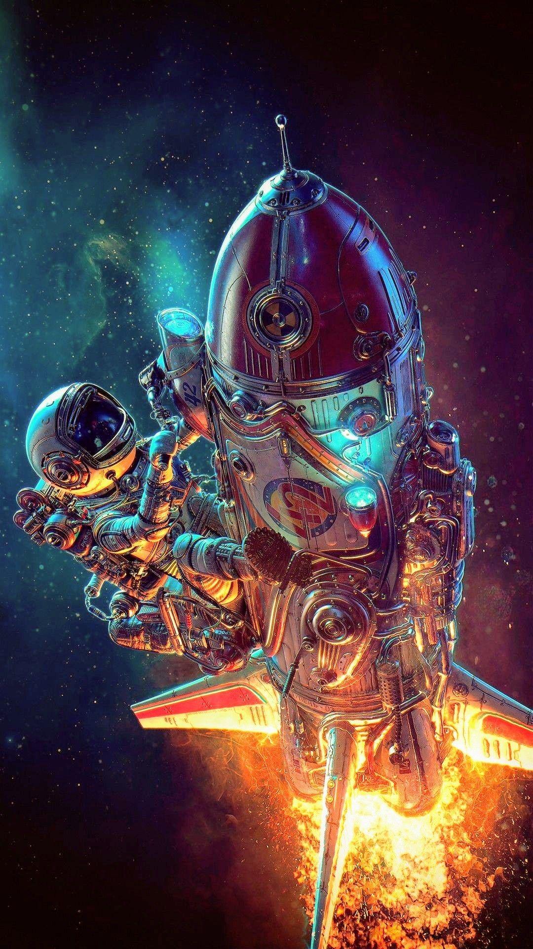 1080x1920 Astronaut iPhone Wallpaper HD HD Wallpaper