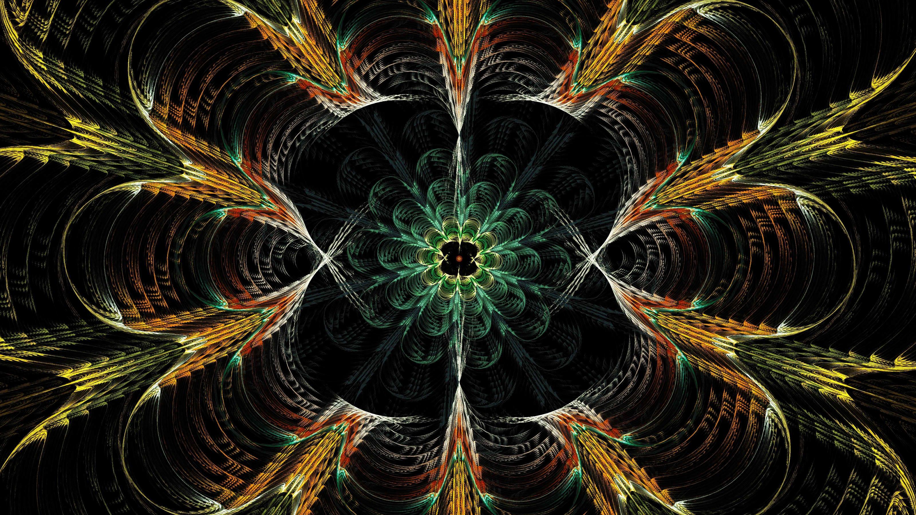 3200x1800 Raw Fractals HD Wallpaper