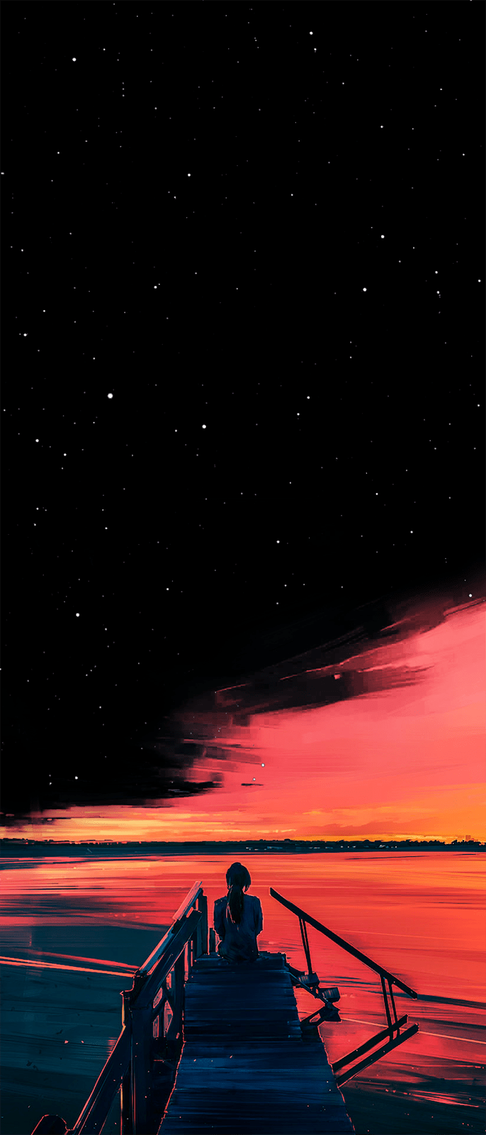 686x1600 alone artistic mobile wallpaper Mobile Walls