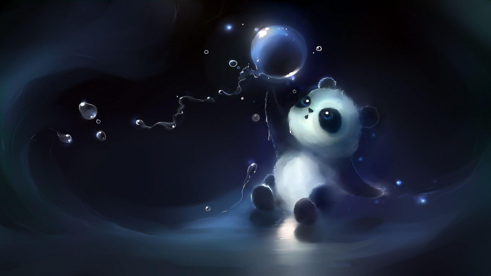 Baby Panda Cartoon Wallpapers - Top Free Baby Panda Cartoon Backgrounds -  WallpaperAccess