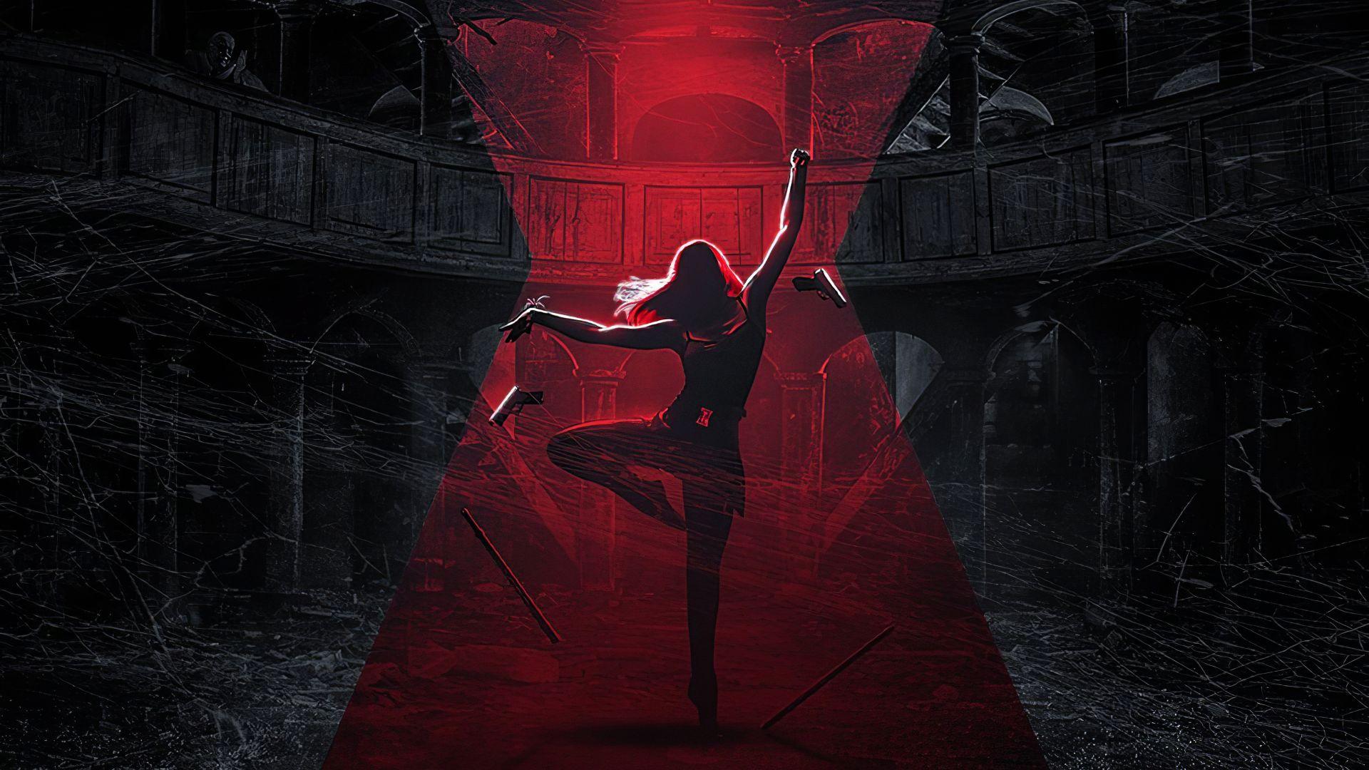 1920x1080 Desktop wallpaper black widow, movie, dance, artwork, HD image, picture, background, c96596