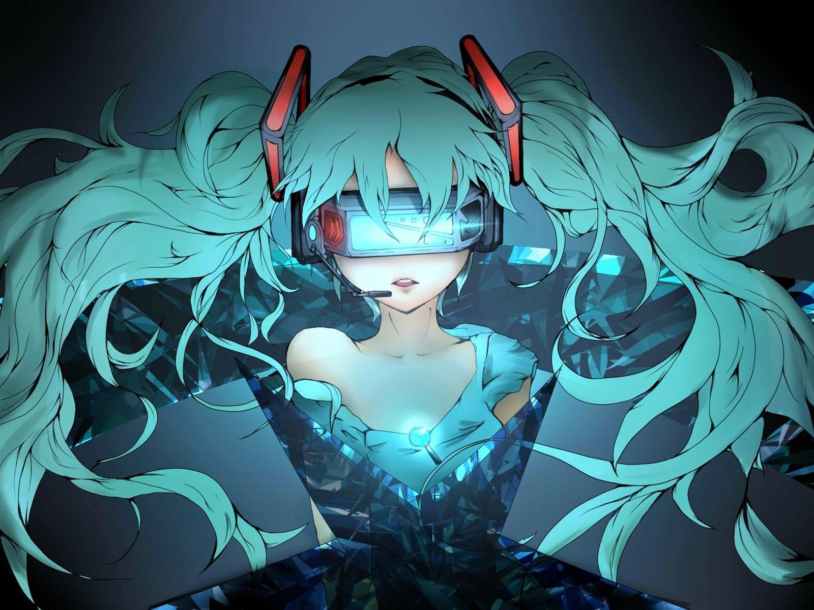 1600x1200 Free download Miku Hatsune Twin Tail Vocaloid Anime Girl HD Wallpaper Desktop PC [1600x1200] for your Desktop, Mobile & Tablet. Explore Vocaloid Anime Wallpaper. HD Vocaloid Wallpaper, Hatsune Miku