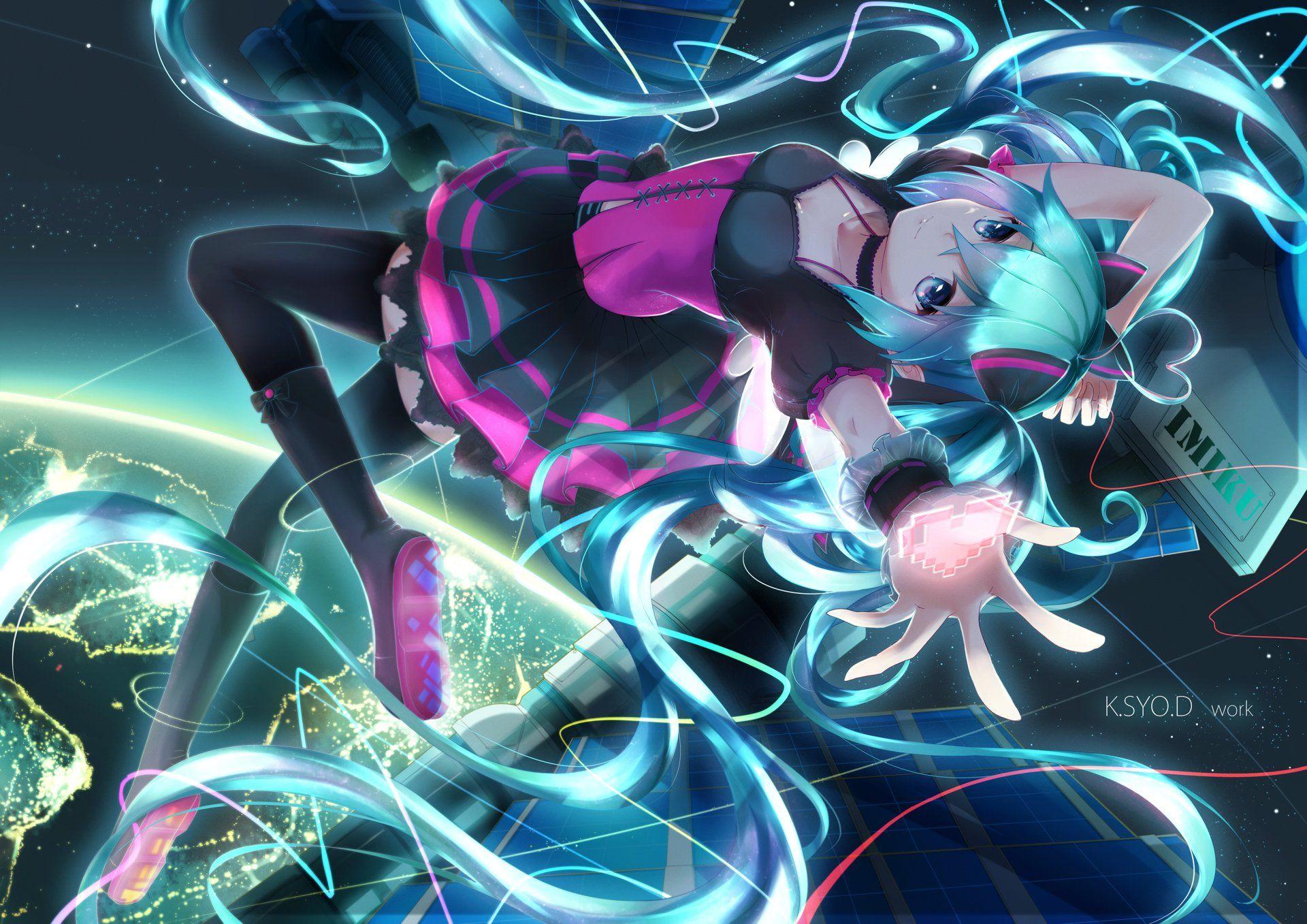 1920x1357 Anime Vocaloid Hatsune Miku Wallpaper. Anime, Vocaloid, Hatsune