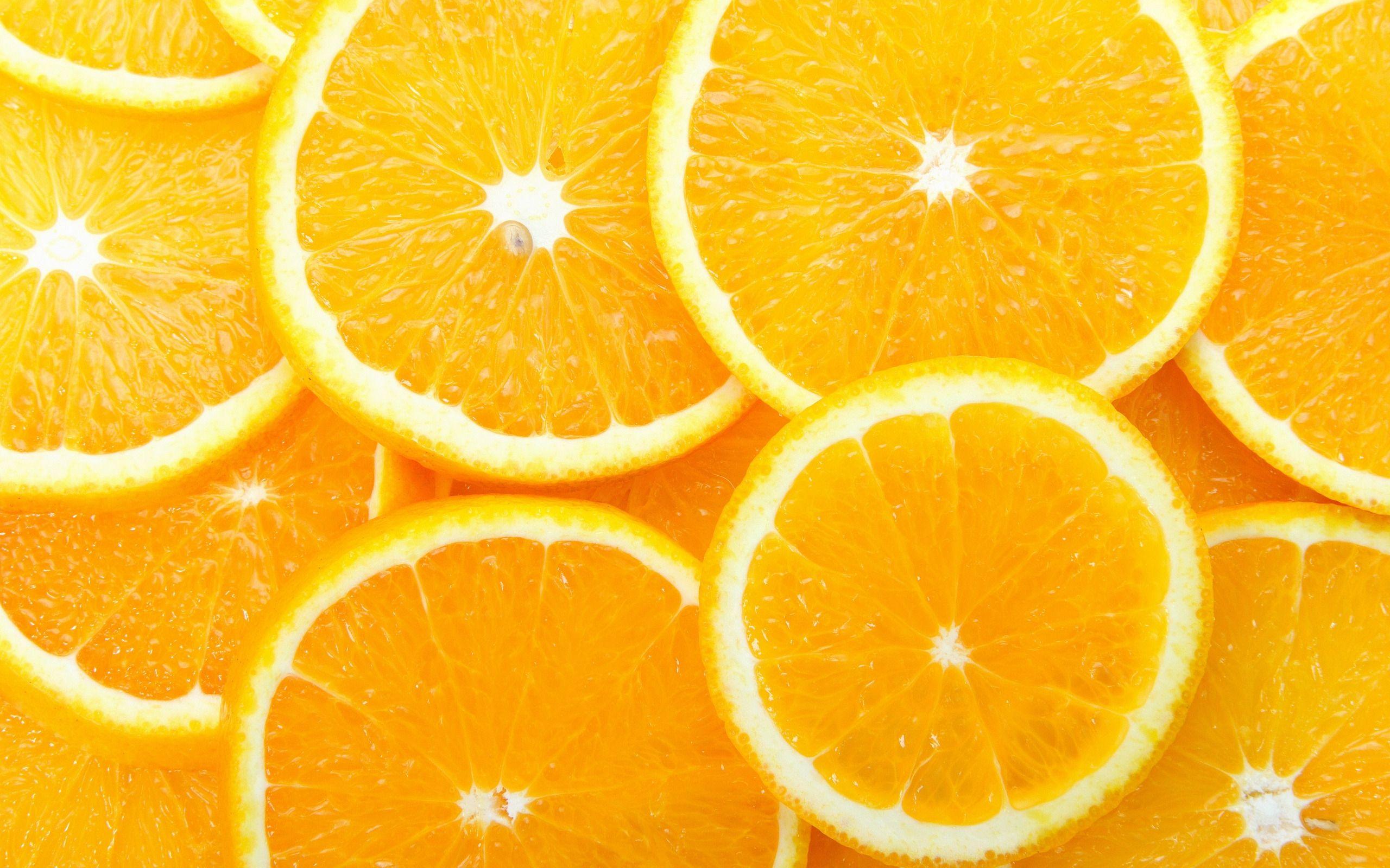 Hình nền trái cây màu cam 2560x1600 Hình nền rộng