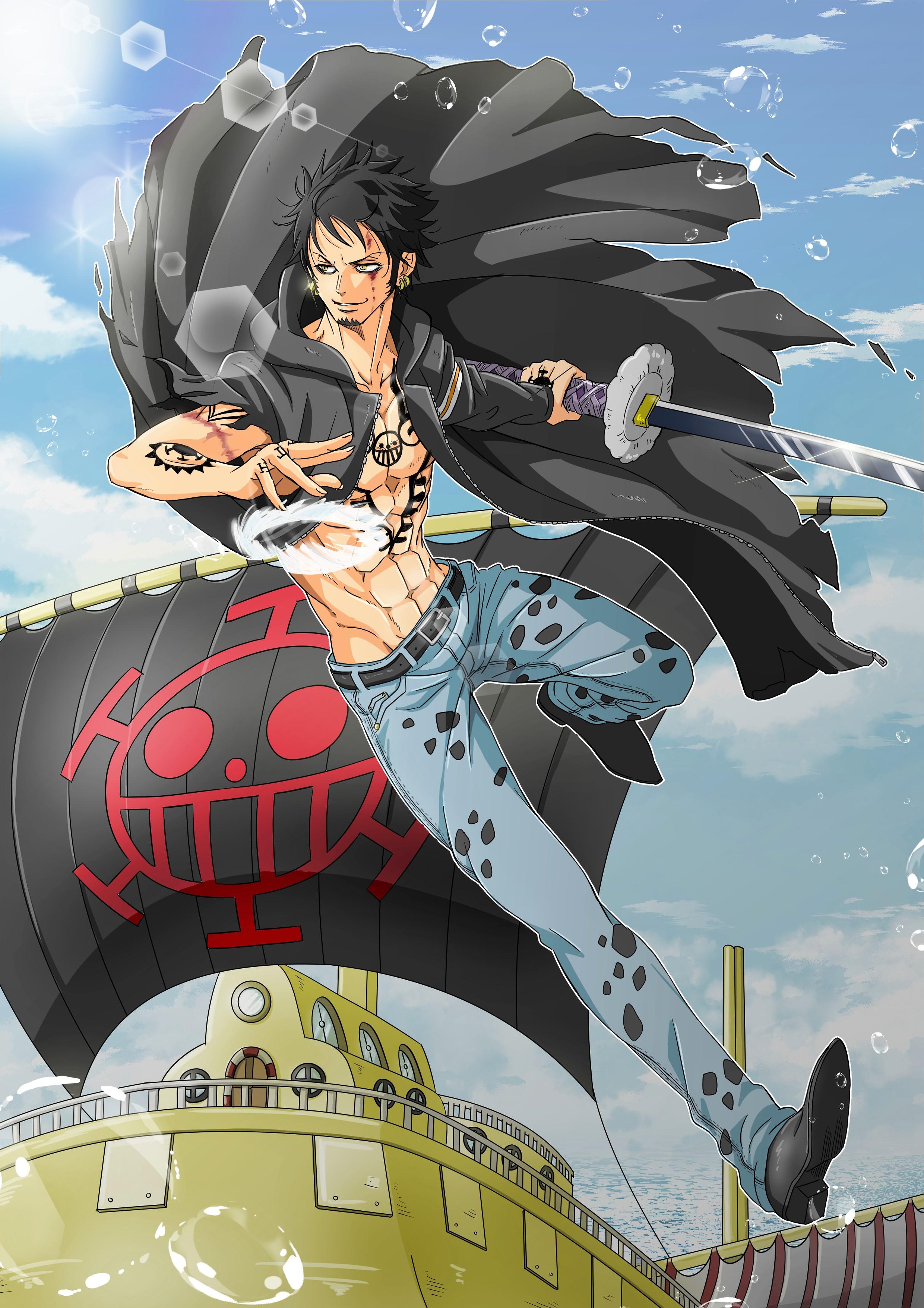 2480x3508 Trafalgar Law PIECE Wallpaper Anime Image Board