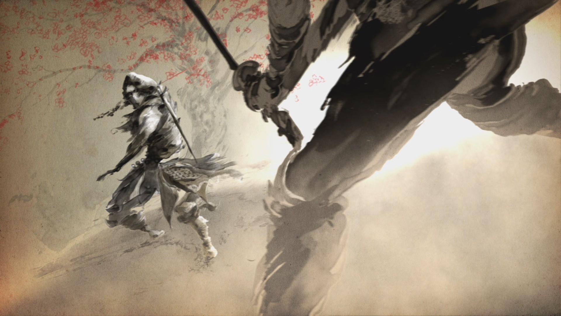 1920x1080 #fantasy art, #samurai, #Yaiba: Ninja Gaiden Z, #video games wallpaper. Mocah HD Wallpaper
