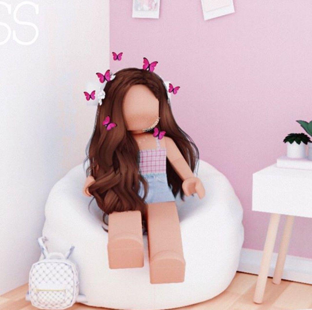 1079x1071 Aesthetic Roblox Girl Wallpaper