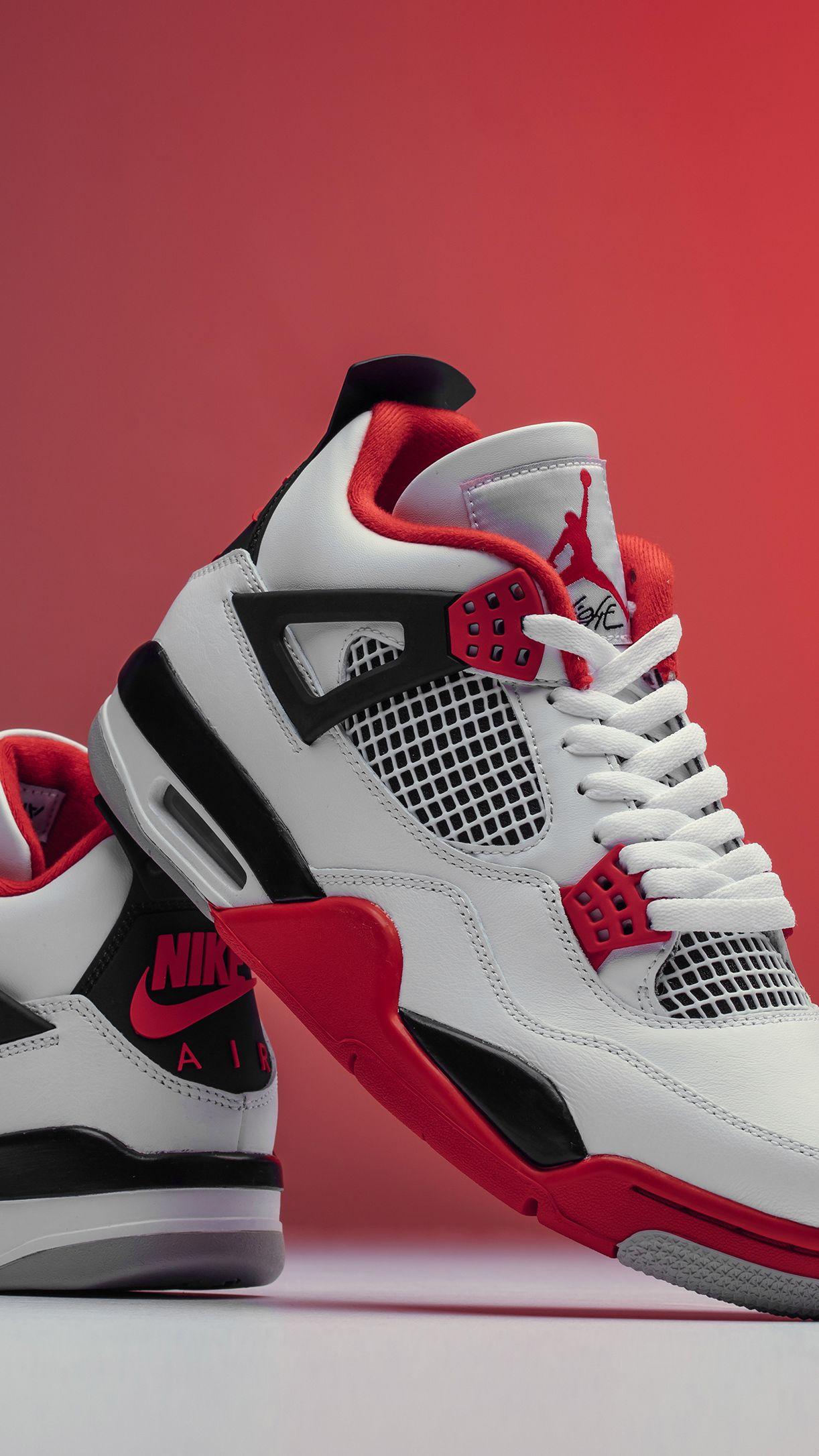 1222x2172 Air Jordan 4 'Fire Red'. Modelos de zapatos nike, Air jordan de nike, Tenis jordan hombre