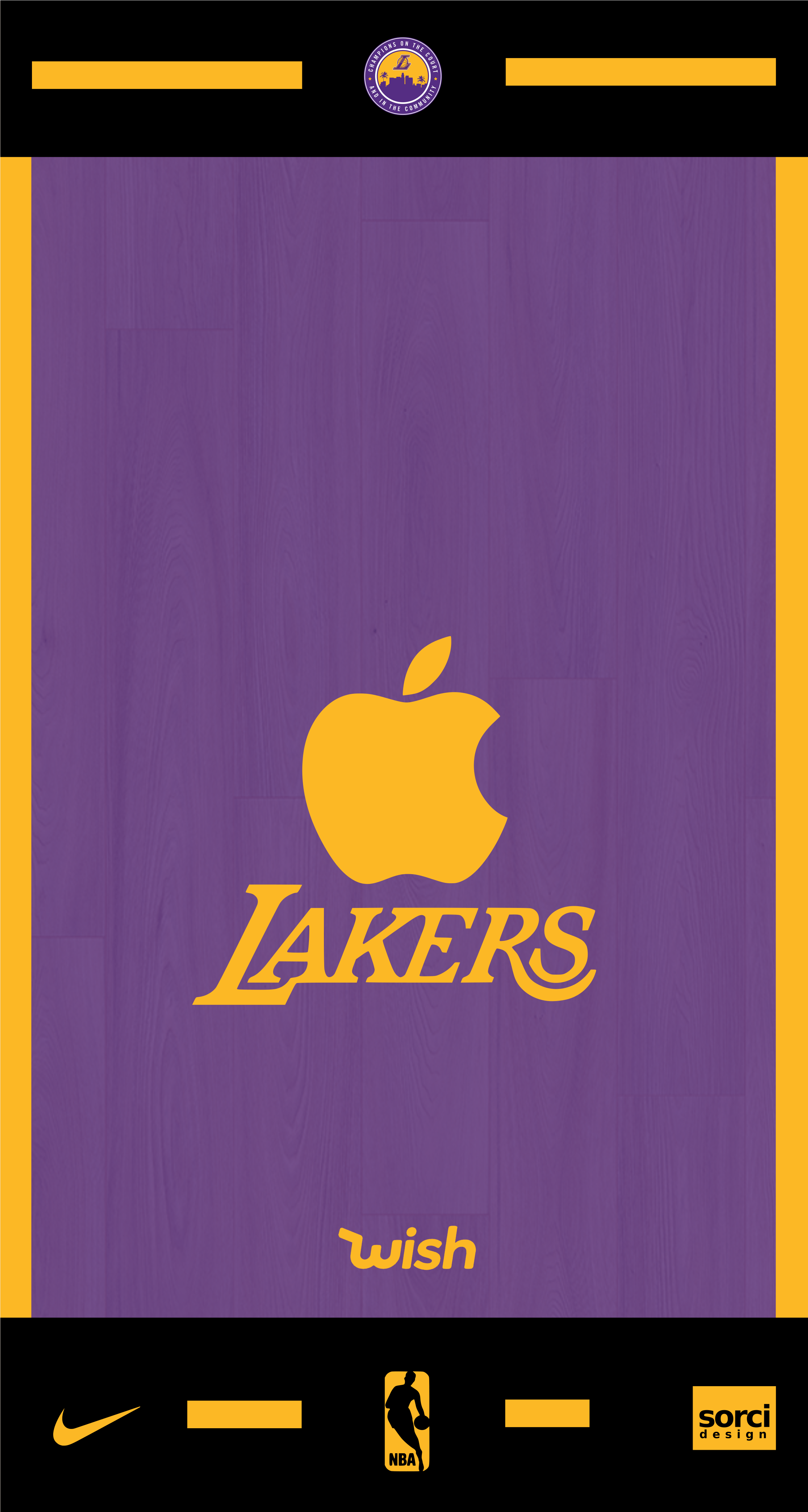 2325x4350 la lakers wallpaper, text, yellow, font, logo, graphics