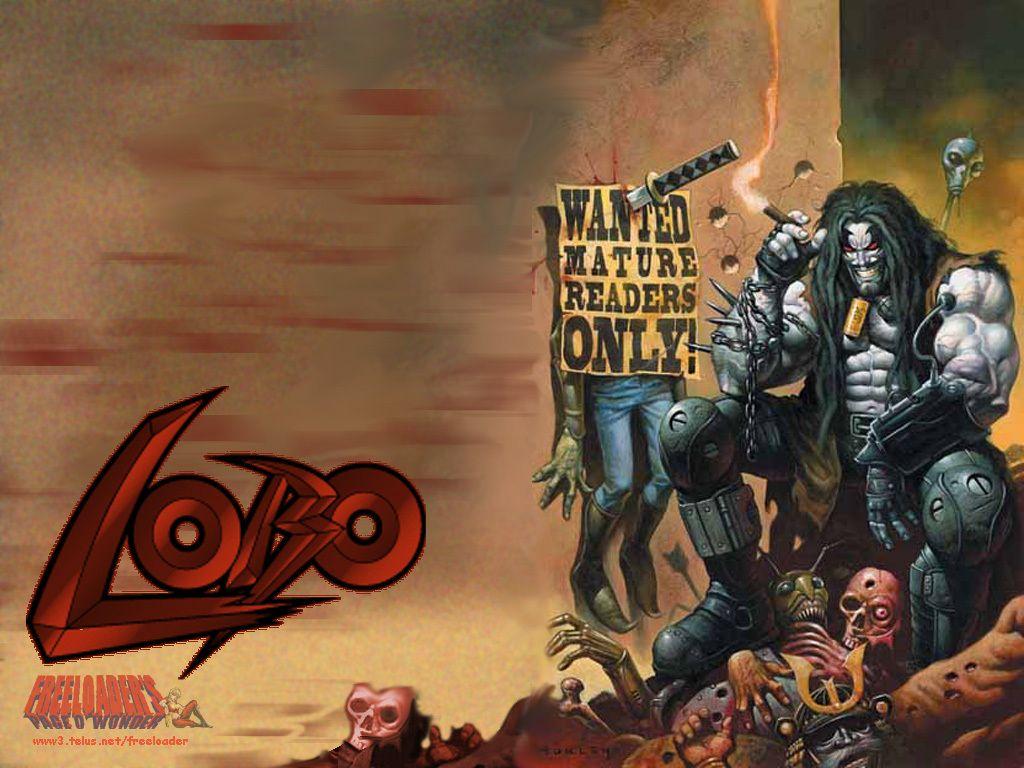1024x768 Lobo Comics Wallpaper