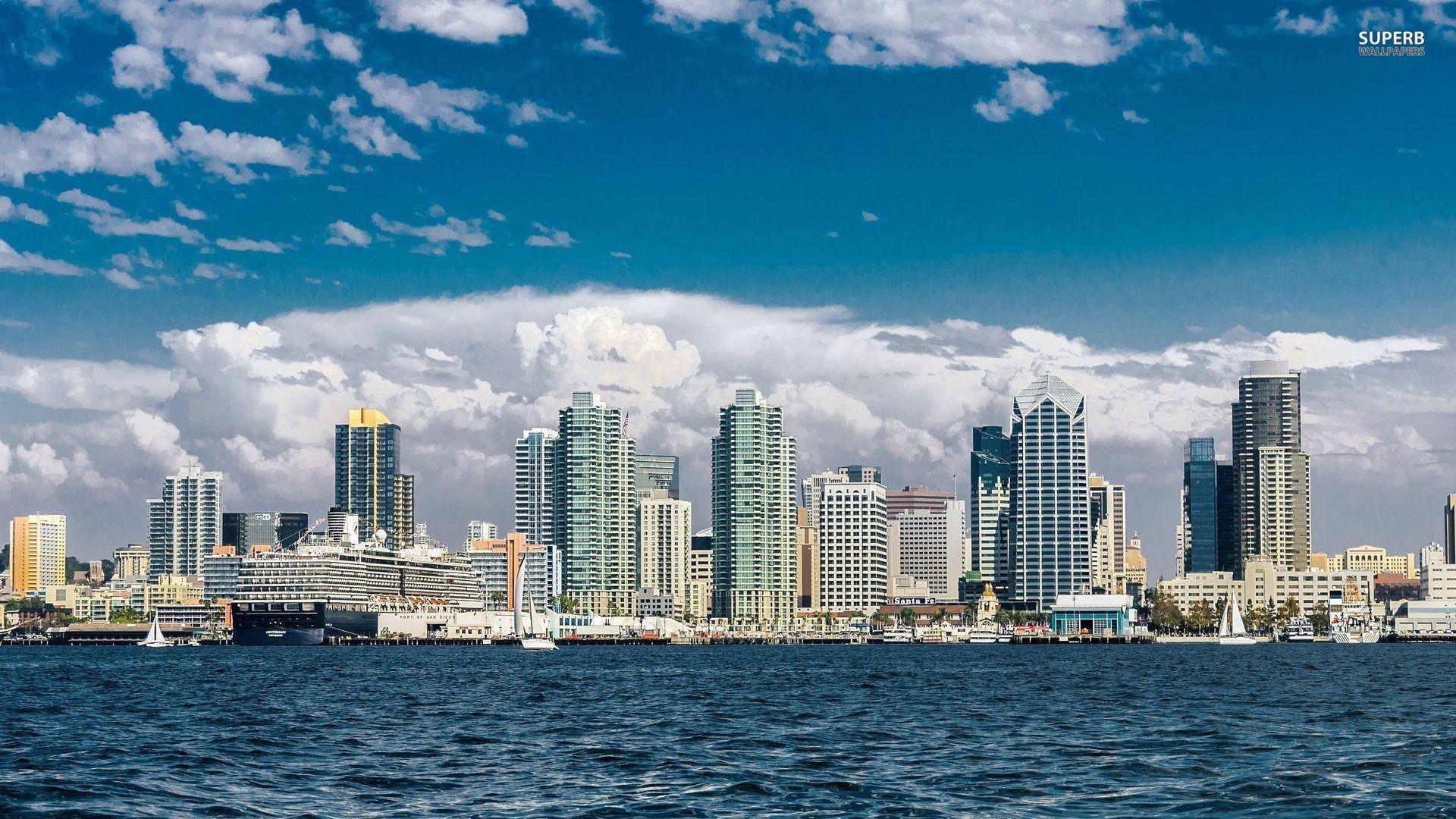 1920x1080 San Diego Beach Picture