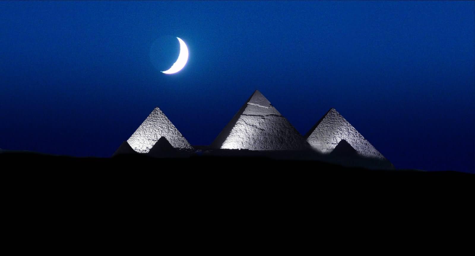 1600x864 Egypt Night Wallpaper, HD Egypt Night Background