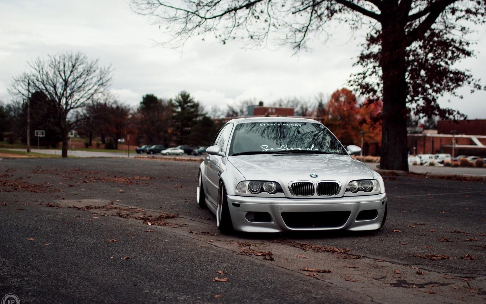 1680x1050 BMW M3 E46 Parking wallpaperx1050