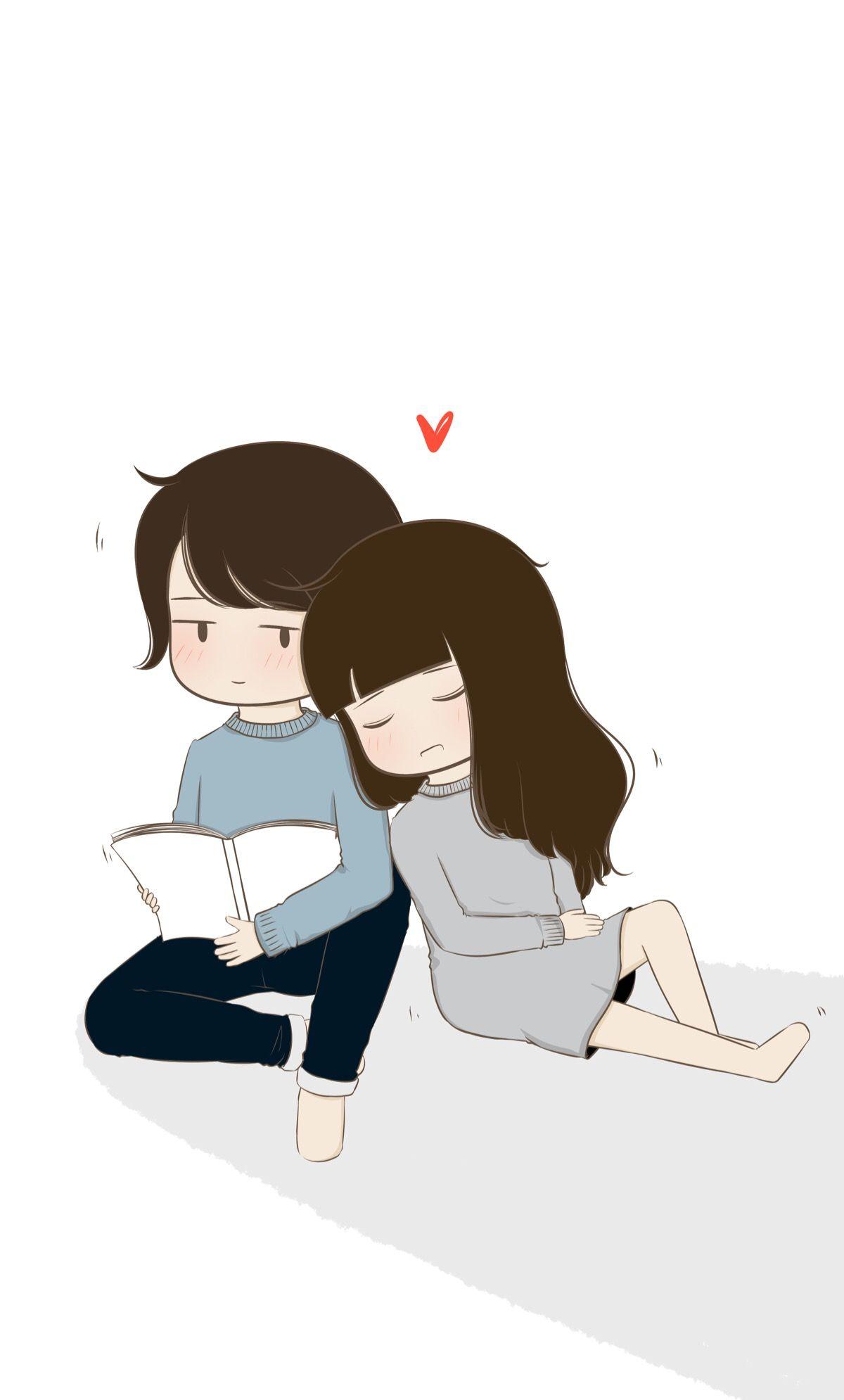 Cute Couple Drawings - Musely-saigonsouth.com.vn