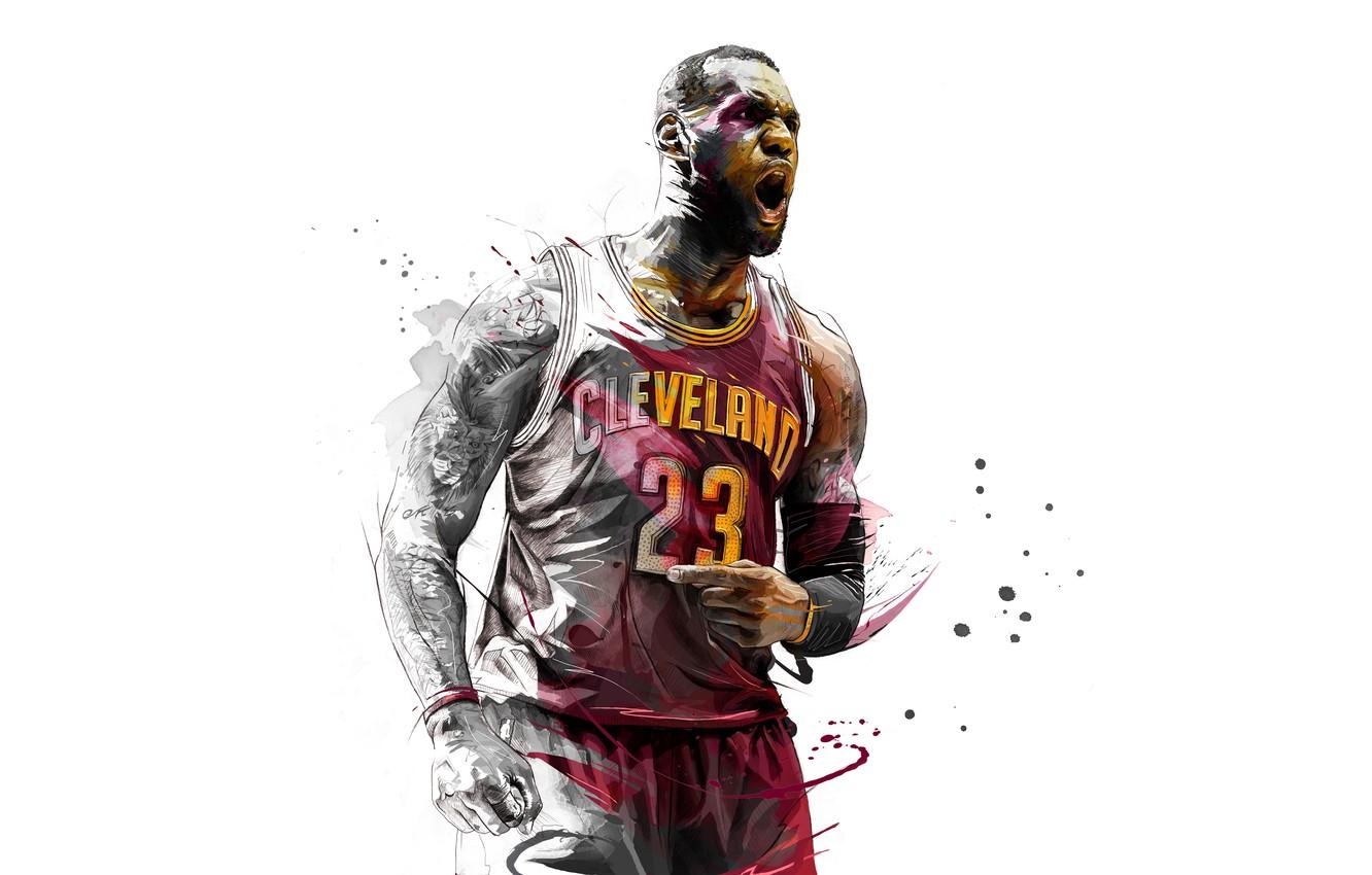 1332x850 Wallpaper LeBron James, Basketball, Cleveland image for desktop, section спорт
