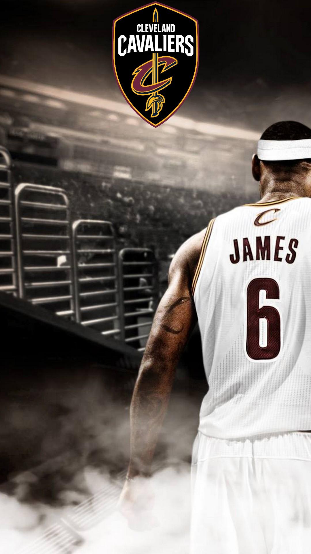 1080x1920 LeBron James iPhone 8 Wallpaper Basketball Wallpaper