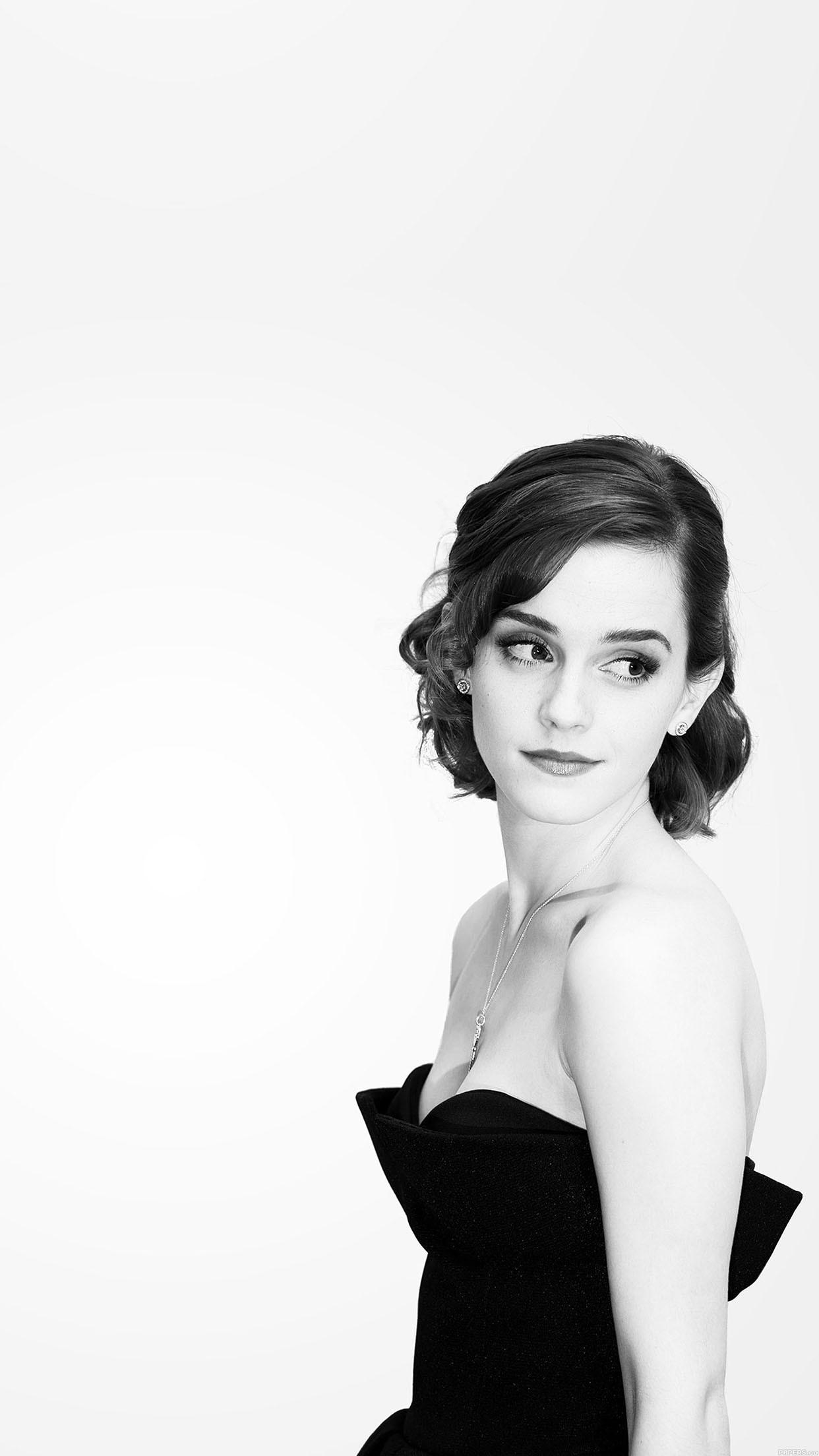 Emma Watson Black Dress Wallpaper 65512 2560x1440px