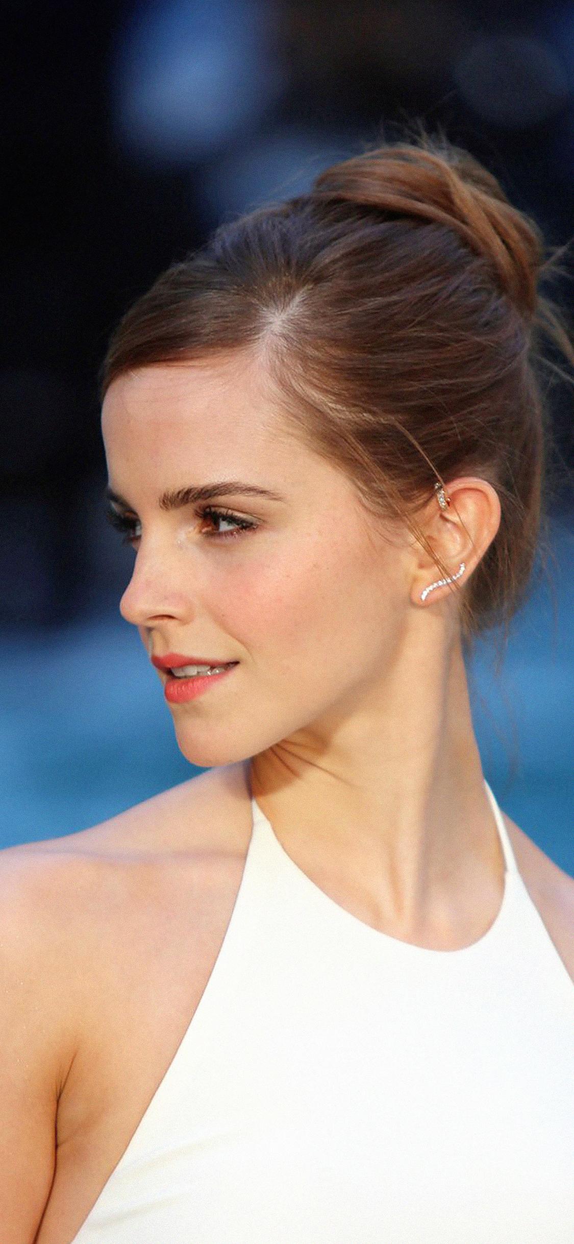 1125x2436 iPhoneXpapers watson in white dress