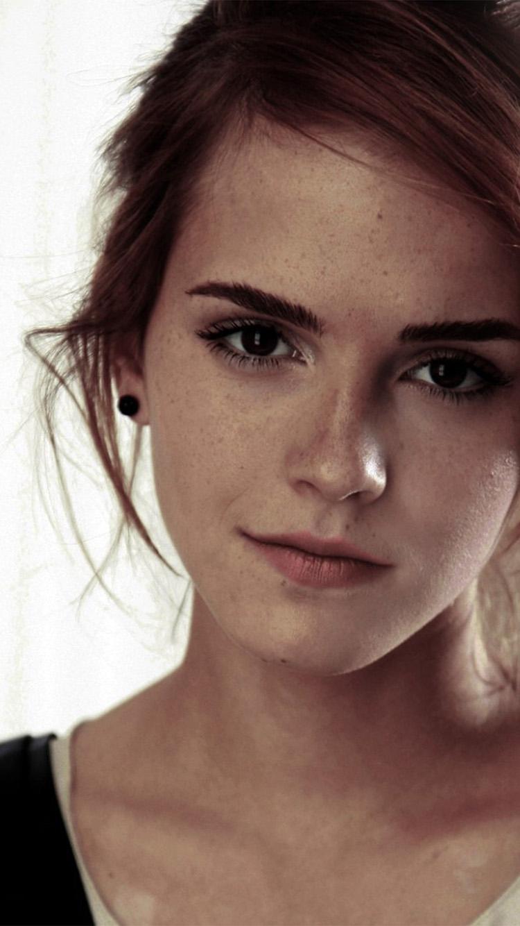 750x1334 iPhone 6 wallpaper. emma watson girl face film