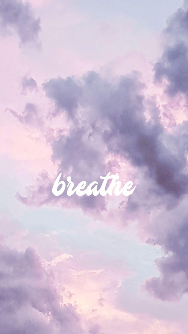 736x1308 breathe wallpaper. Pink wallpaper quotes, Pink wallpaper iphone, iPhone wallpaper fall