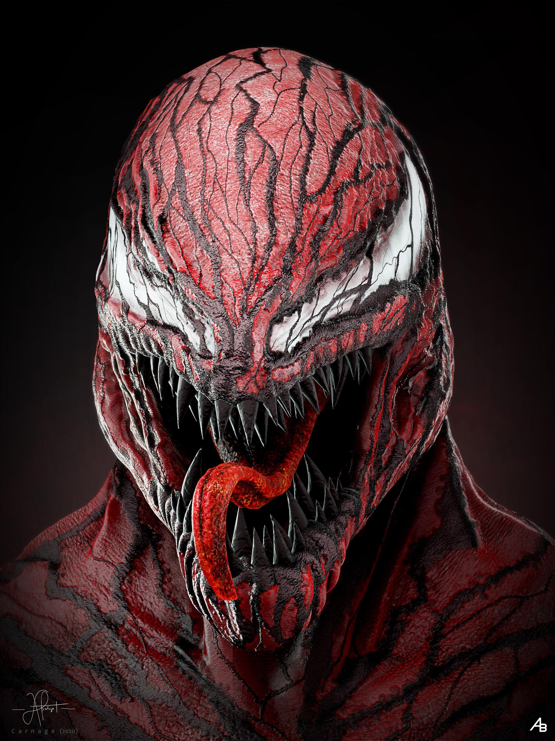 1920x2560 Carnage 3D Fan Art, Aldonne Baluyot