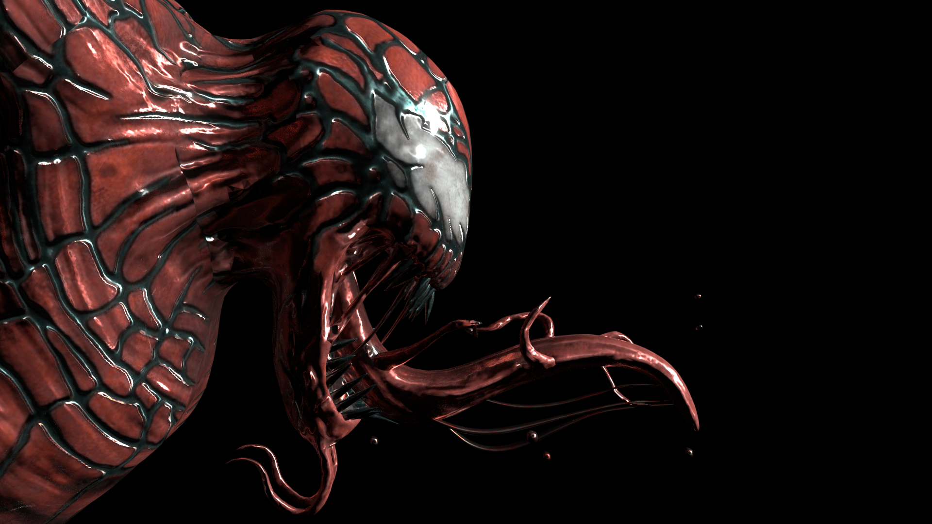 1920x1080 Download STL file Carnage • 3D printing object ・ Cults