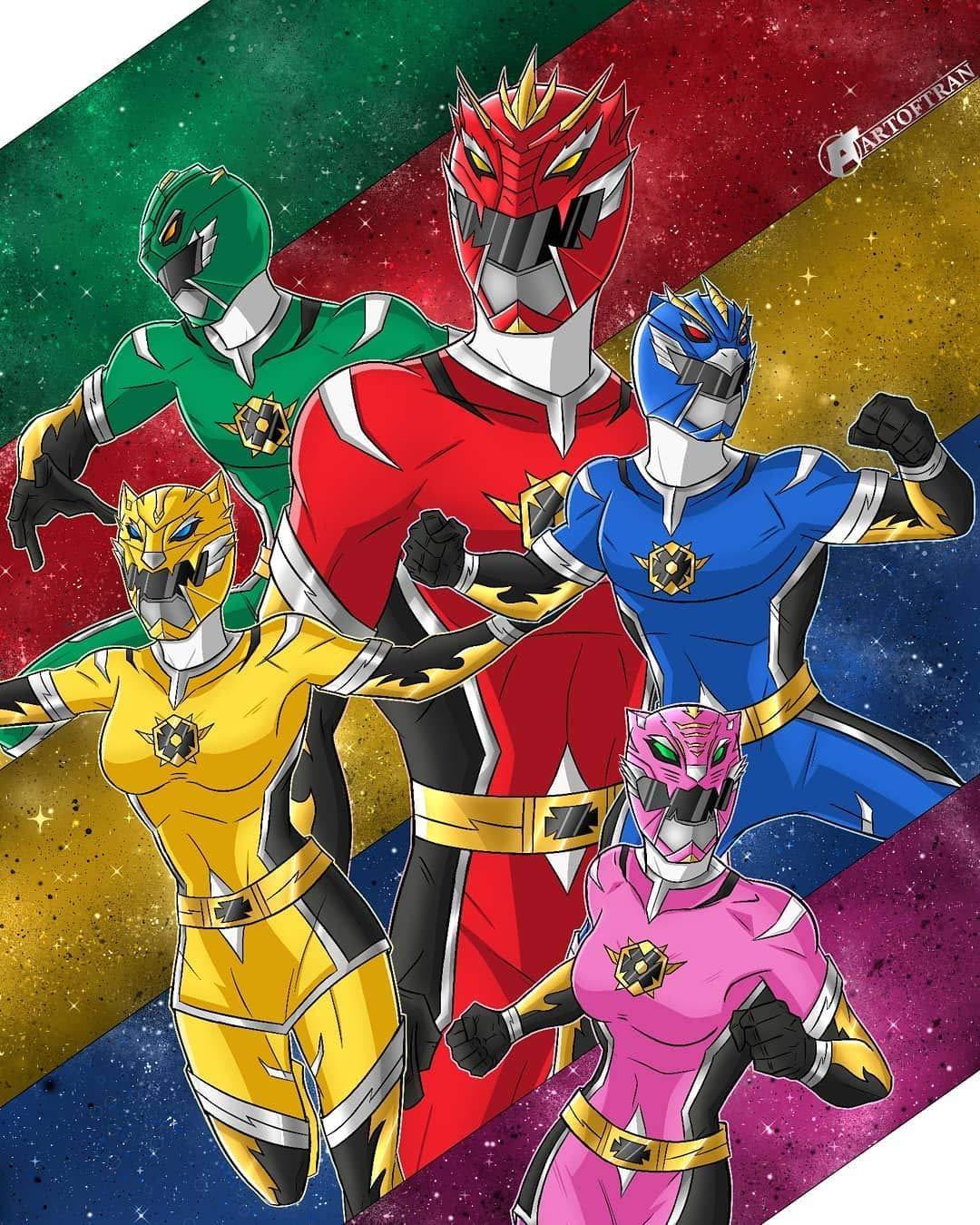 Power Rangers Cartoon Wallpapers - Top Free Power Rangers Cartoon ...