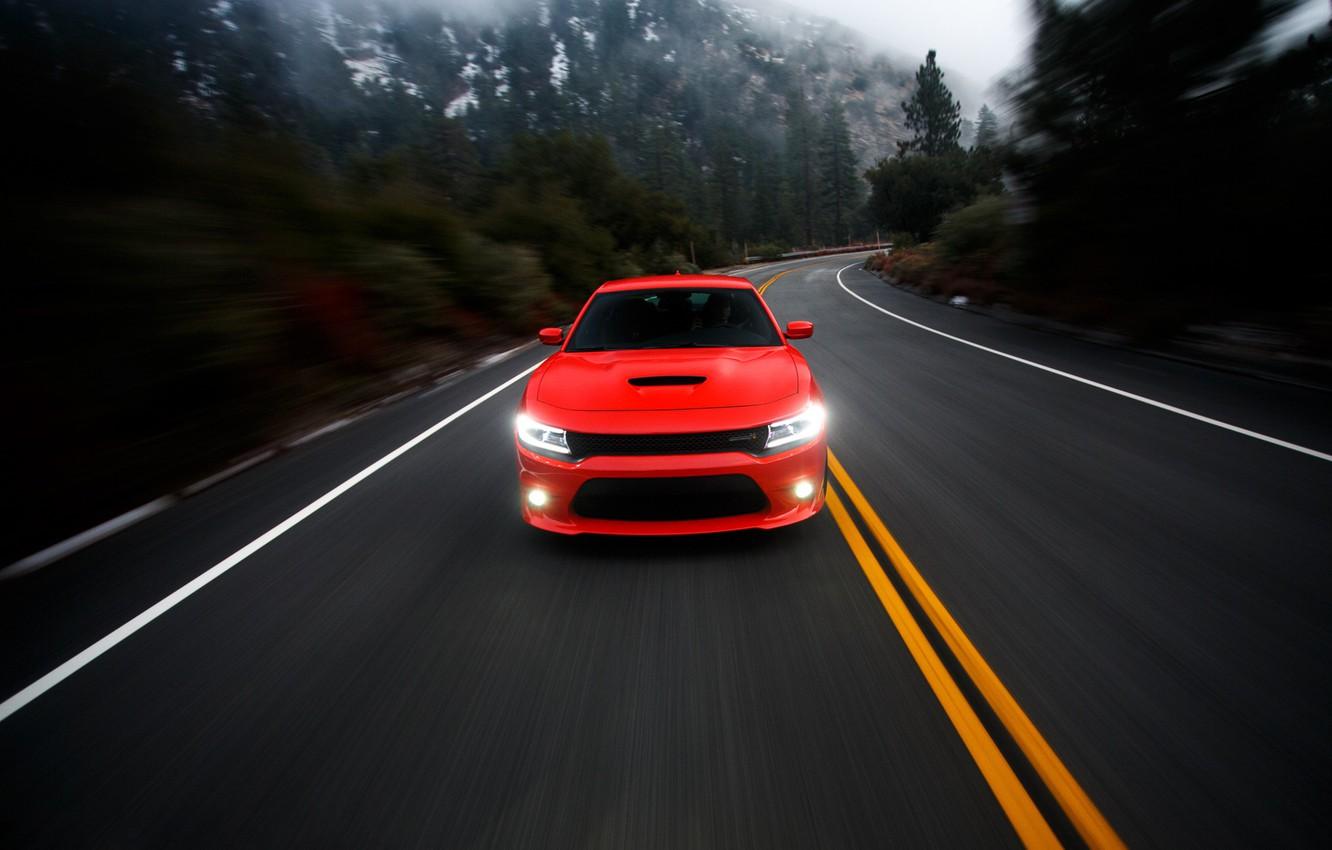 1332x850 Wallpaper Road, Photographer, Dodge, Red, Charger, Larry Chen, R T Scat Pack Image For Desktop, Section Dodge