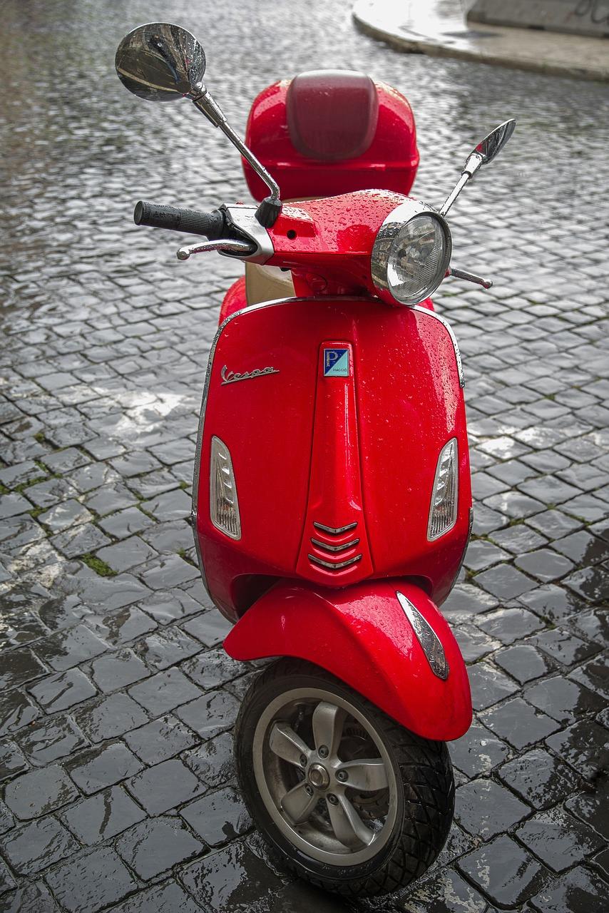 854x1280 Vespa Scooter Motorcycle