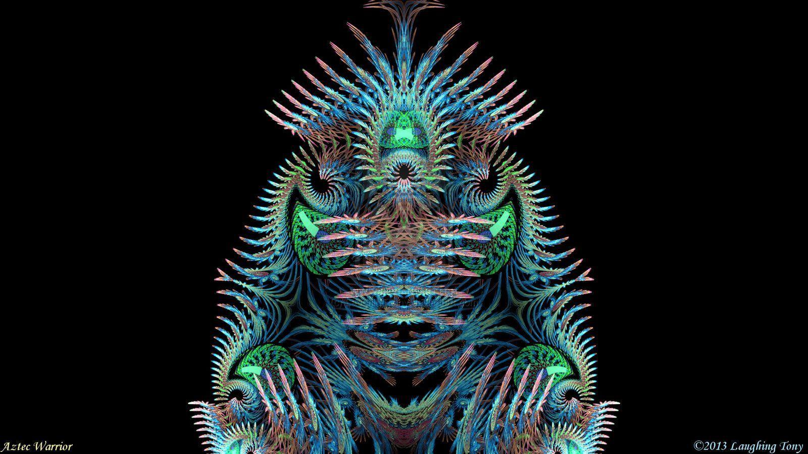 1600x900 Aztec Warrior Wallpaper