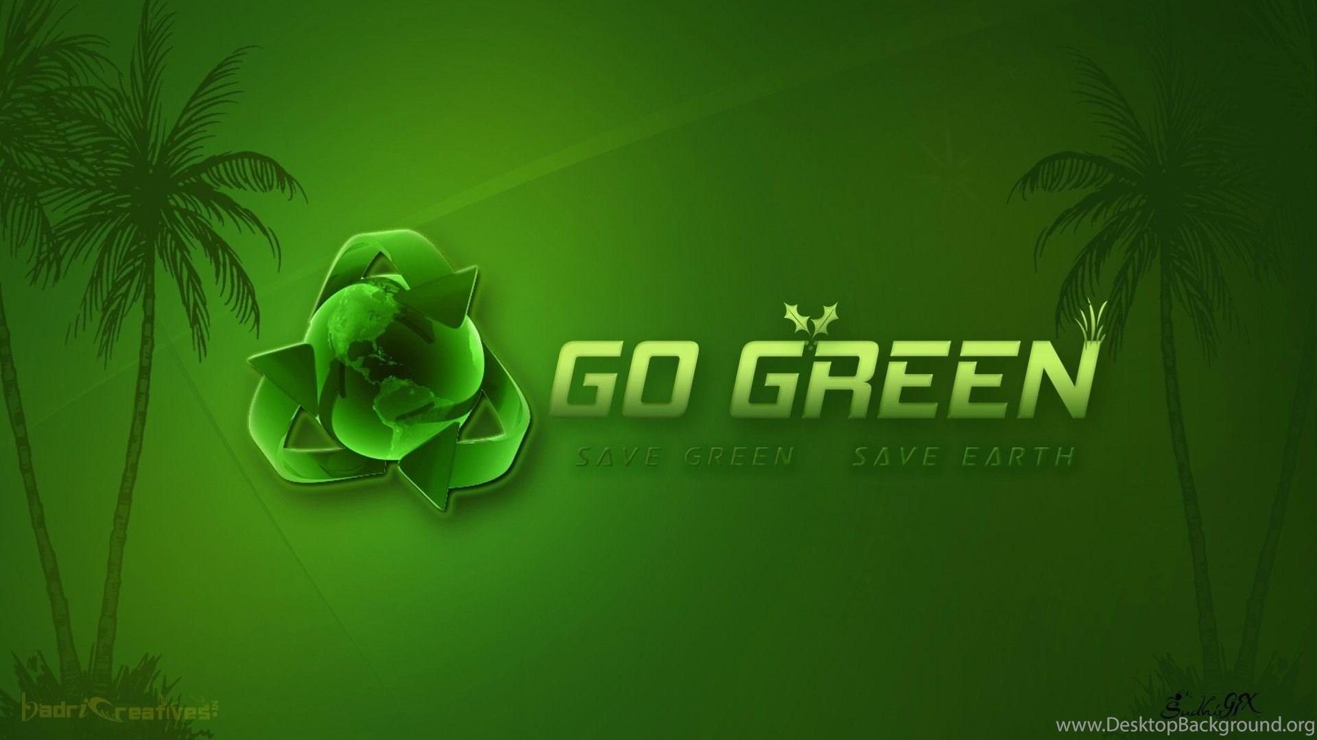 1920x1080 Go Green Wallpaper Wallpaper HD Base Desktop Background