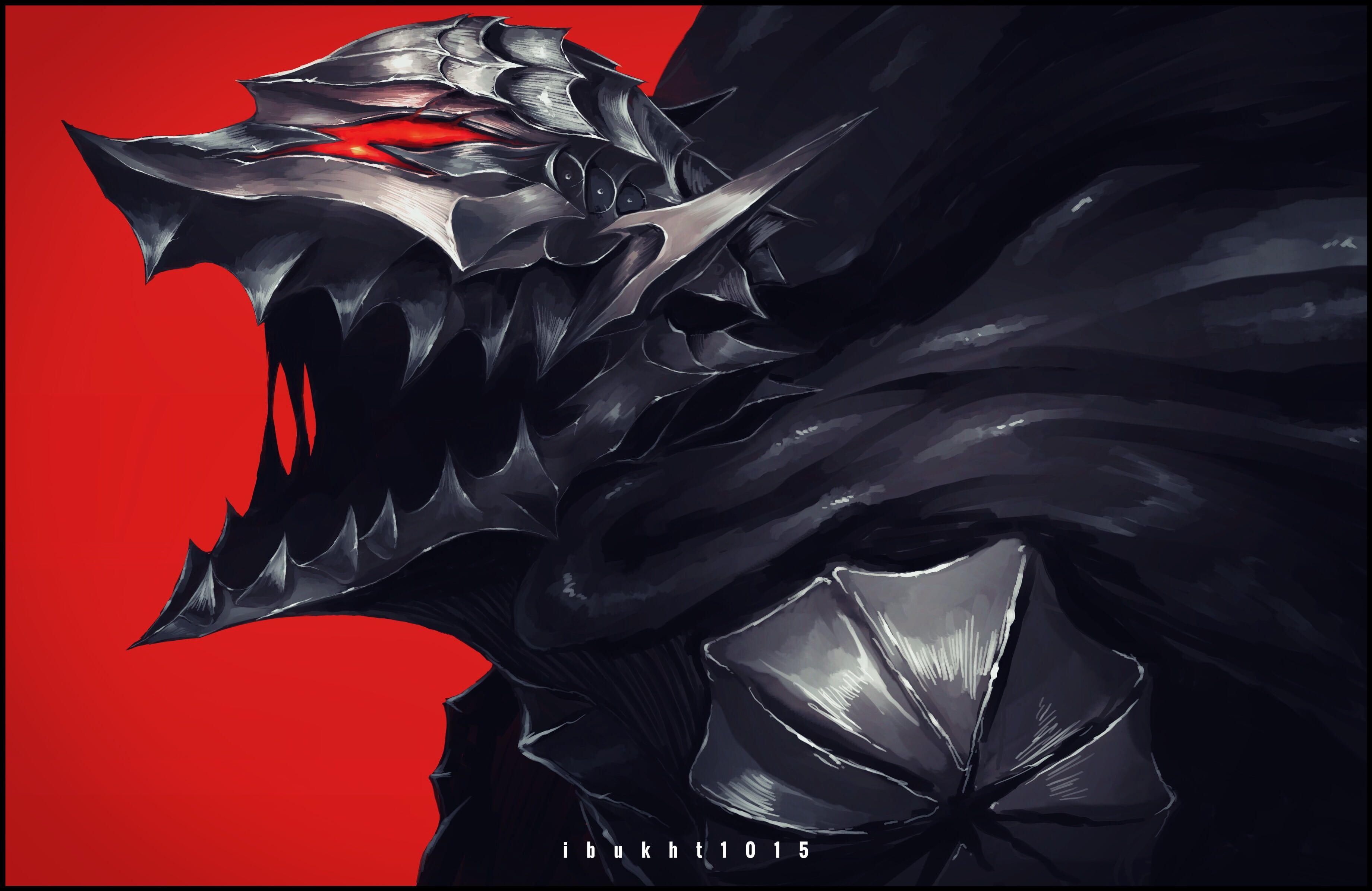 3681x2392 fan art fantasy art #Berserk #Guts Black Swordsman #anime #doodle fantasy armor K #wallpaper #hdwallpaper #des. Berserk, Anime wallpaper iphone, Anime wallpaper