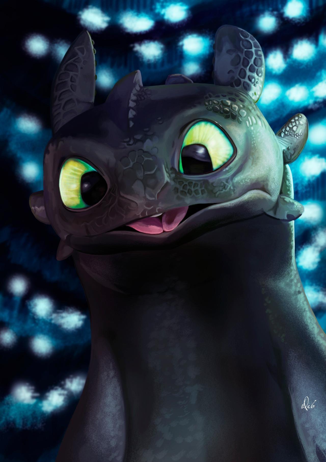 1280x1811 Fastest Cute Toothless Wallpaper