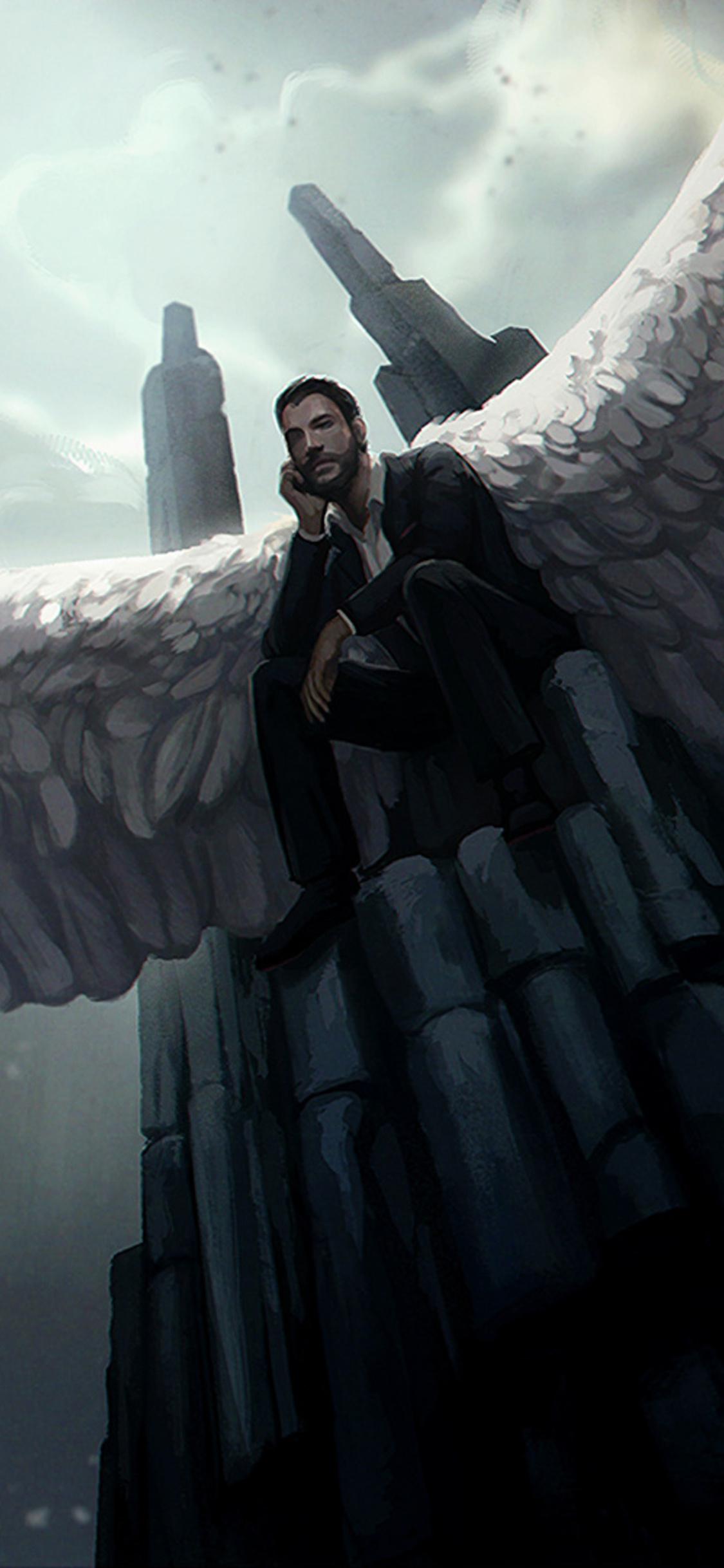 1125x2436 Lucifer Season 4 Fan Art iPhone XS, iPhone iPhone X HD 4k Wallpaper, Image, Background, Photo and Picture