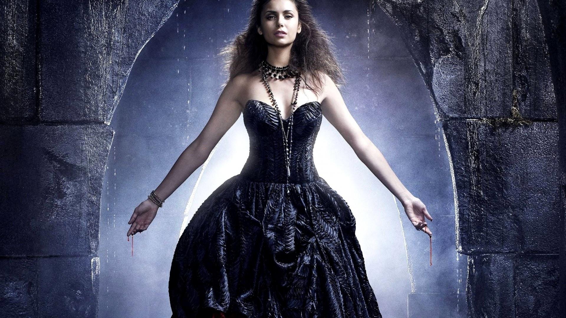 1920x1080 Nina Dobrev Vampire Diaries Elena