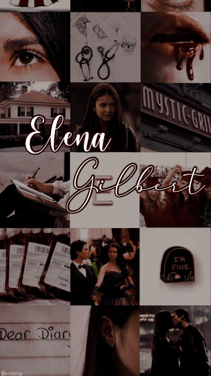 676x1200 Elena Gilbert collage wallpaper