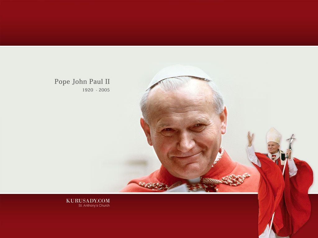 1024x768 JPII, we love you!