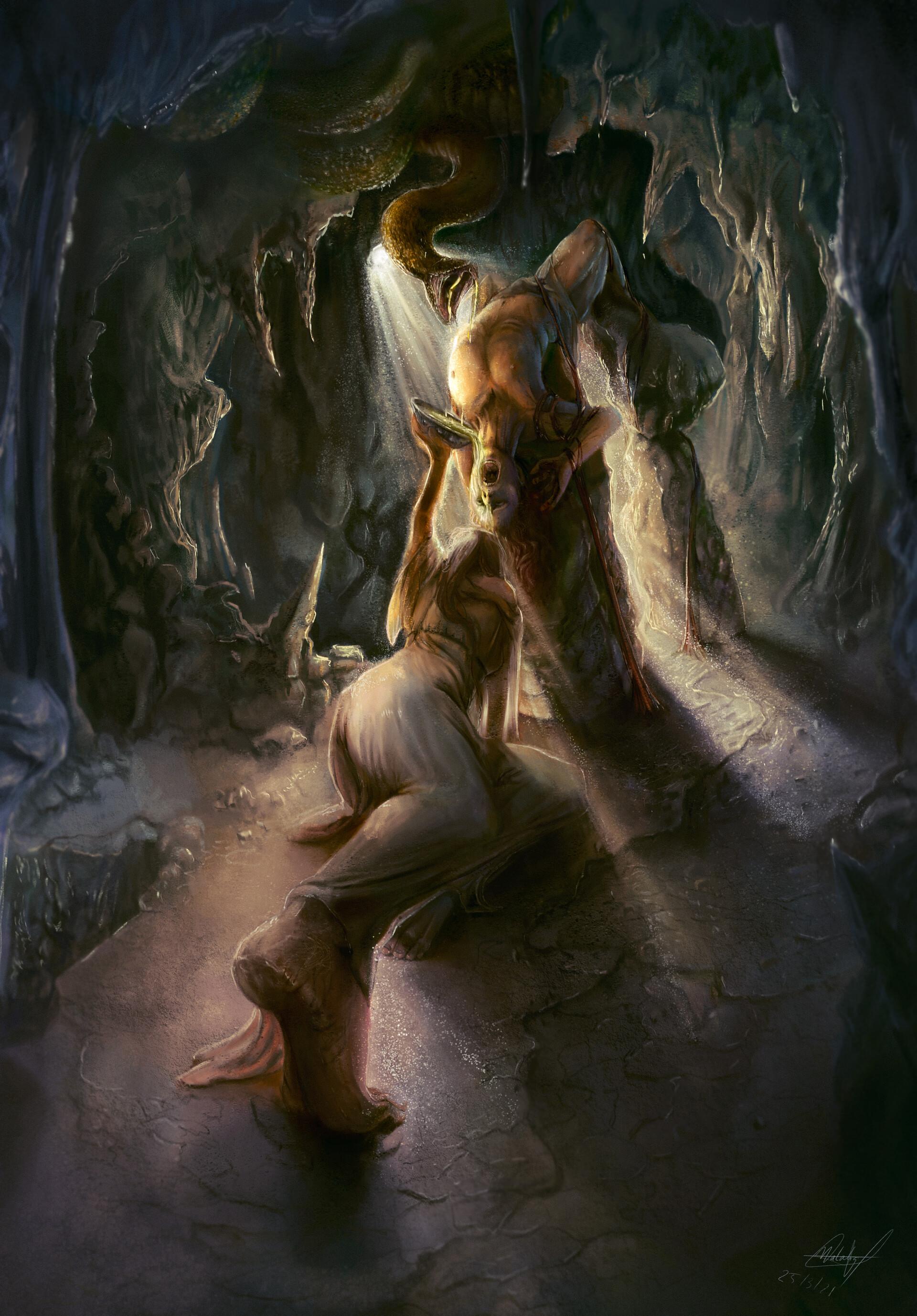 1920x2754 Loki binded (Norse mythology), Natalia Cabrero