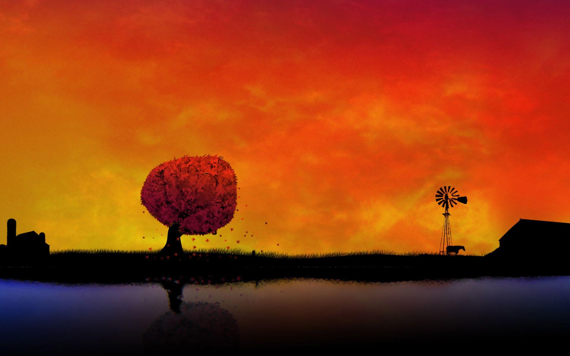 1920x1200 Hd Digital Art Hd Wallpaper Imagepages Image19.htm. HD Nature Wallpaper, Orange Artwork, Art Wallpaper