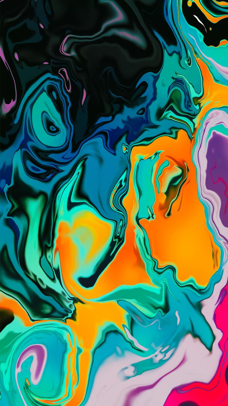 900x1600 Beautiful Abstract Wallpaper for Mobile Love Art