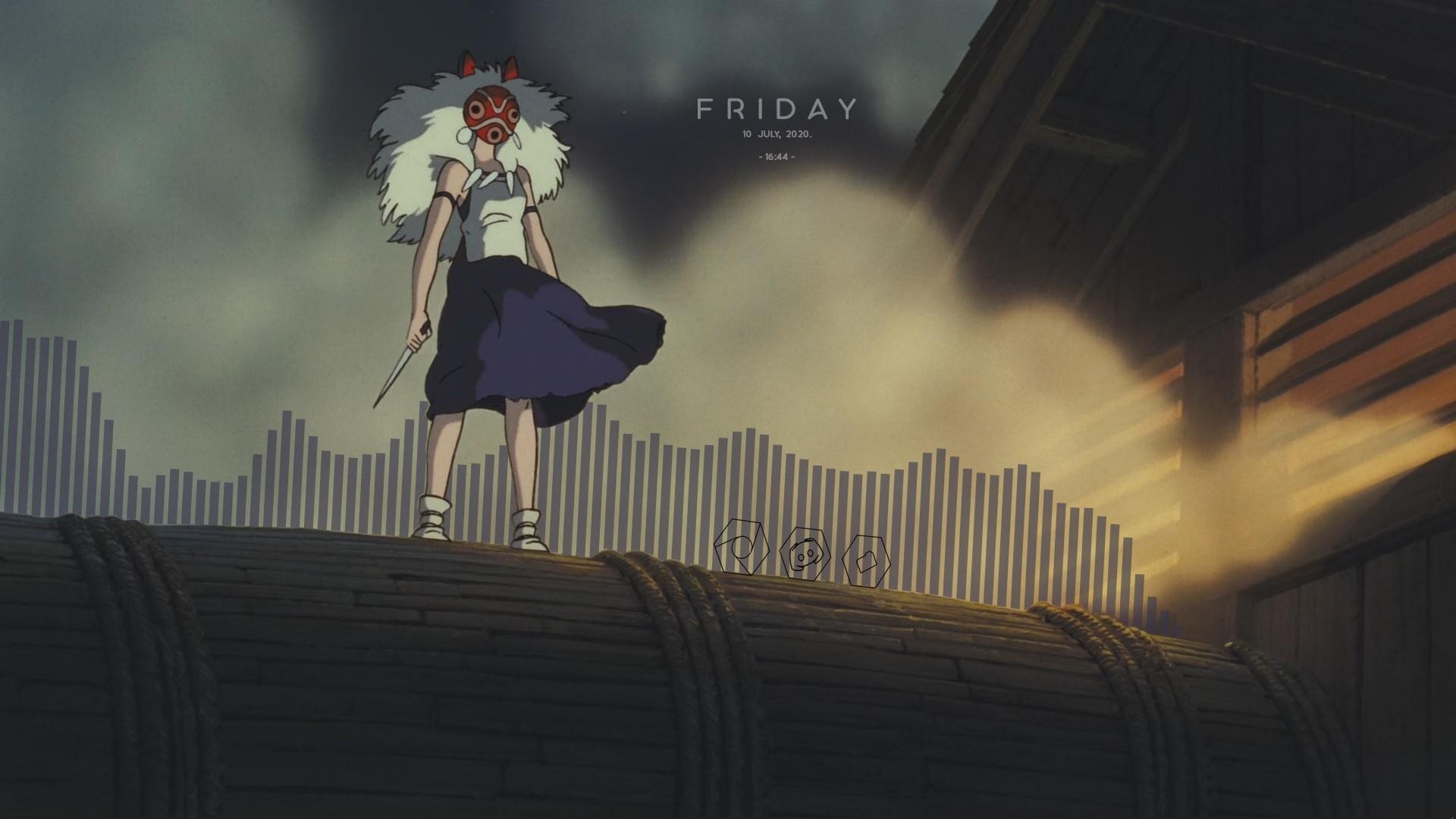 1920x1080 Princess Mononoke Desktop: ghibli
