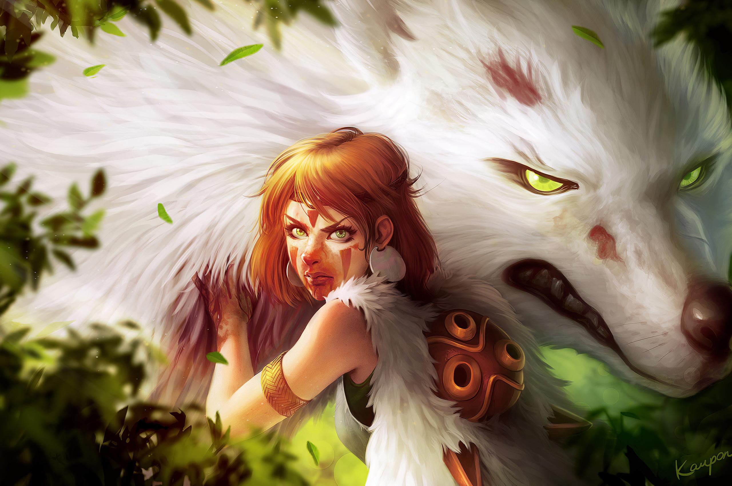 2560x1700 Princess Mononoke 4k Chromebook Pixel HD 4k Wallpaper, Image, Background, Photo and Picture