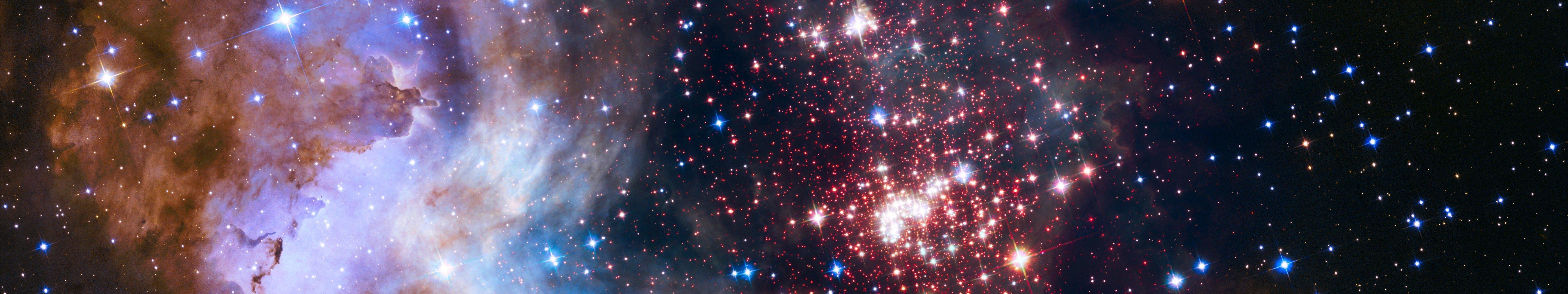 5760x1080 Galaxy Wallpaper 2 Screen