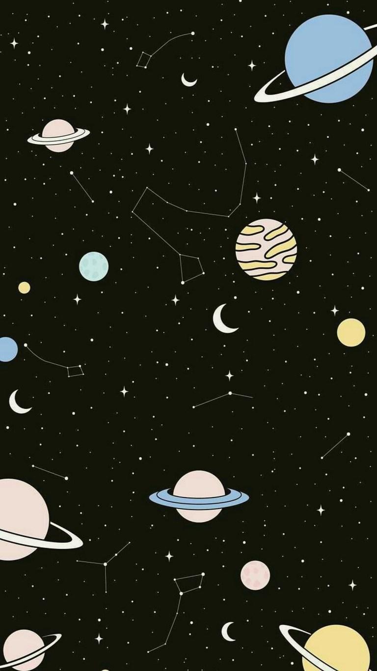 768x1365 Dark Space Kawaii Android 1080×1920 HD Wallpaper Download Free