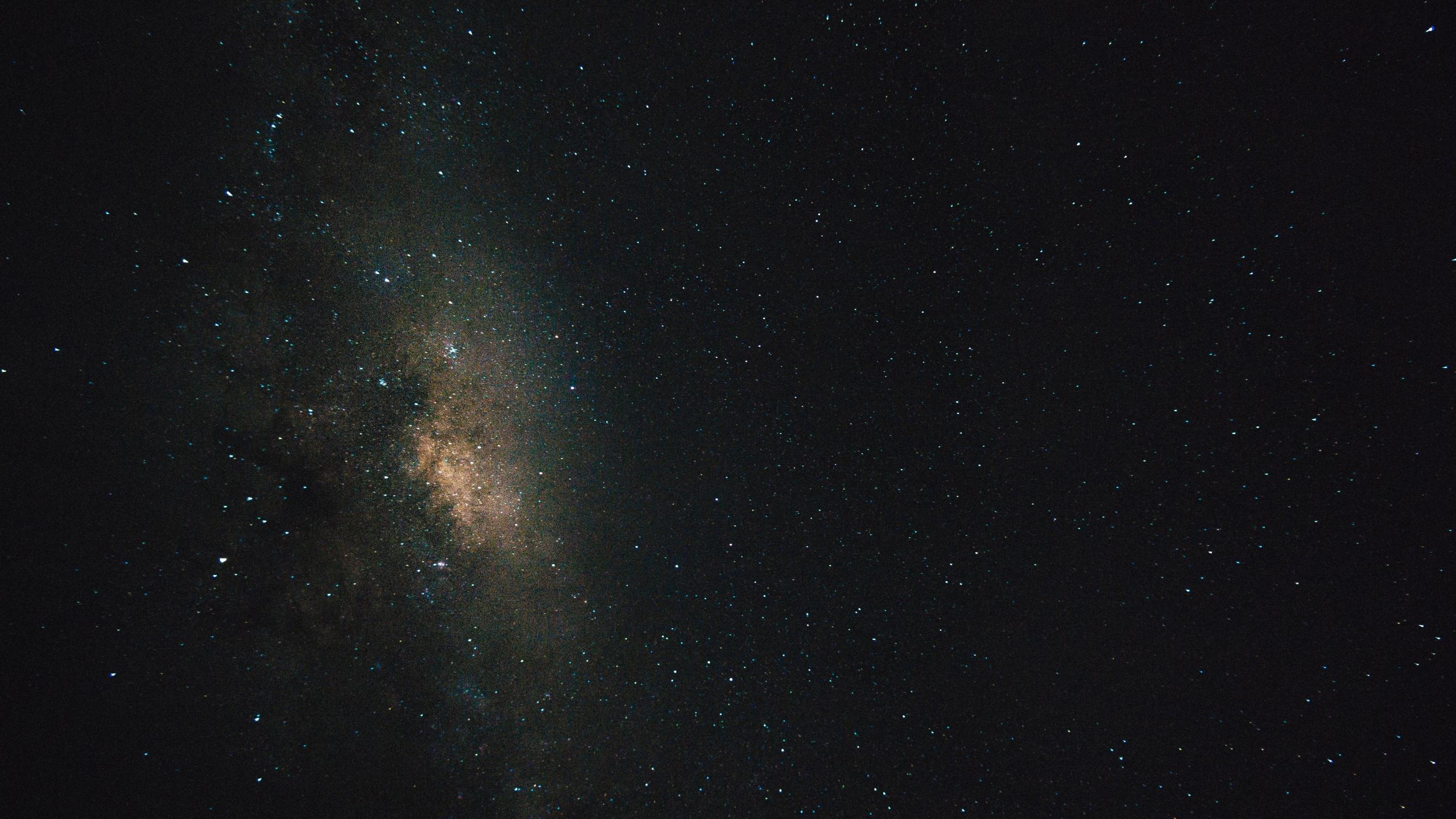 2560x1440 starry sky, galaxy, universe, desktop PC and Mac wallpaper