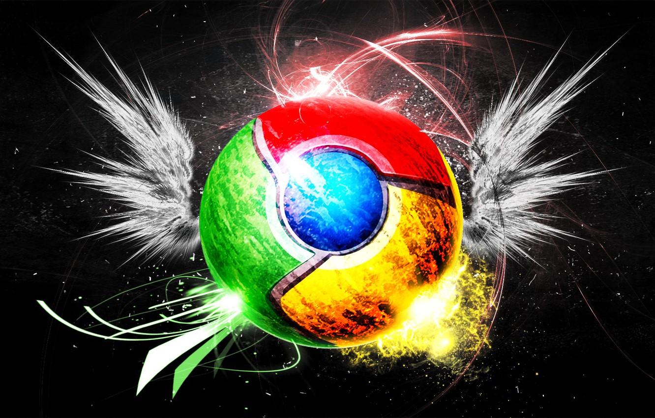 1332x850 Photo Wallpaper Background, Wings, Browser, Google Chrome Wallpaper Theme