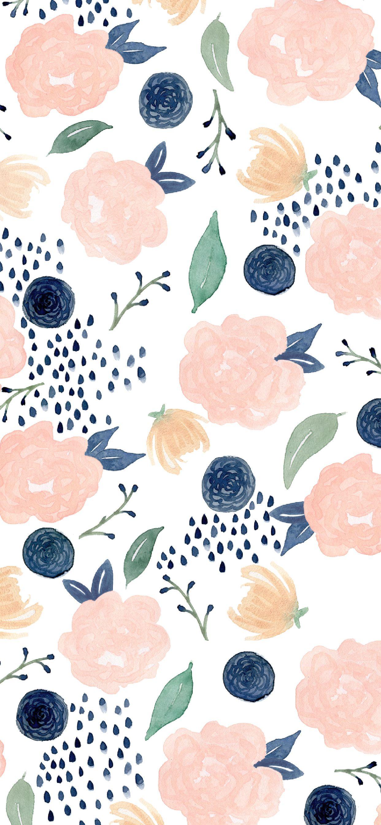 1242x2688 Floral iPhone Wallpaper