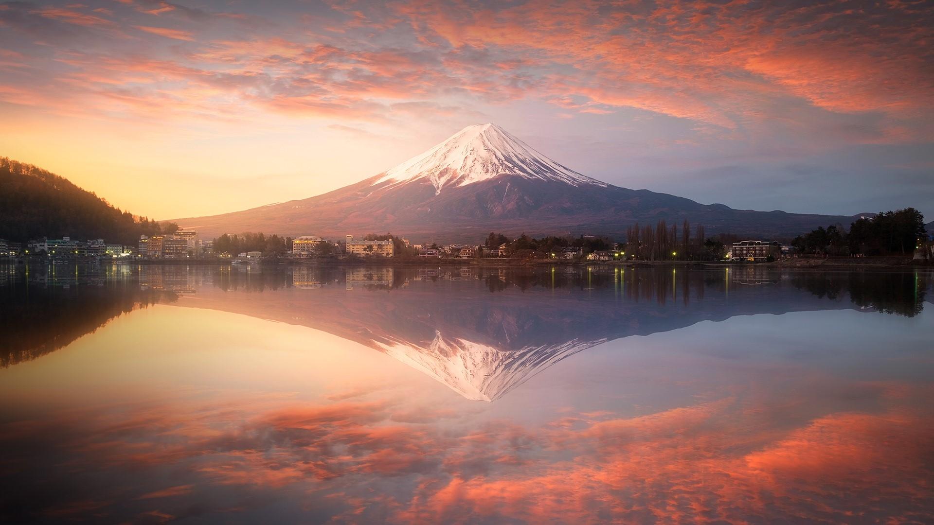 1920x1080 orginal, sakura, fantasy, japan, japanese, ruin, scenery