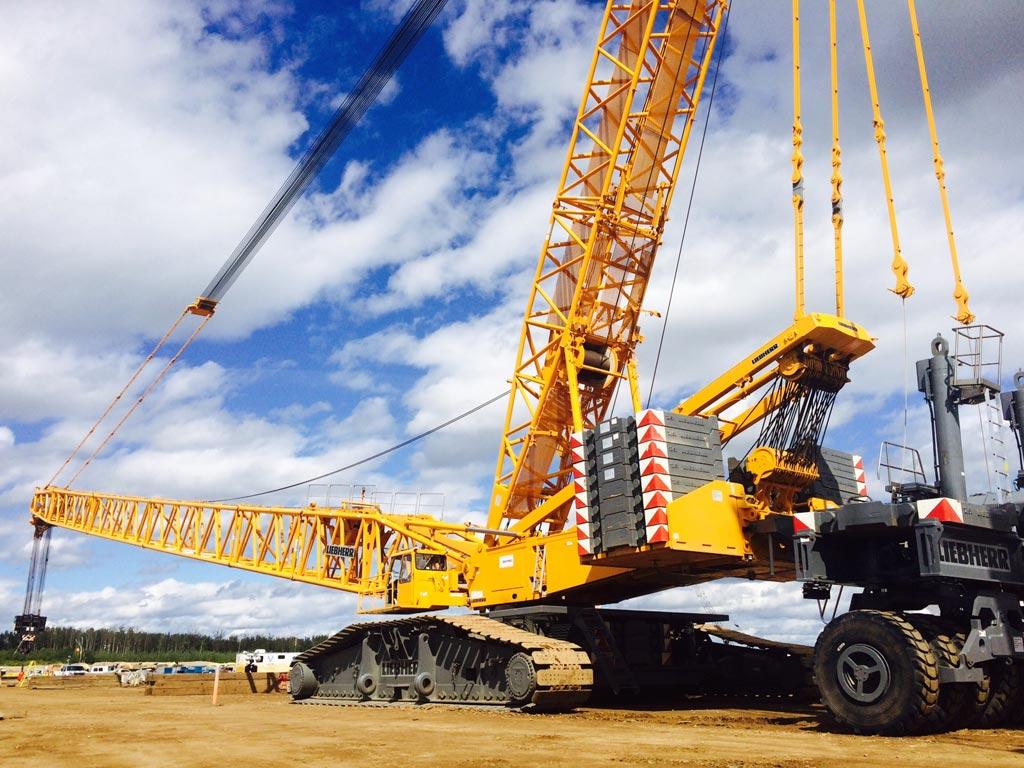 1024x768 Crawler Crane