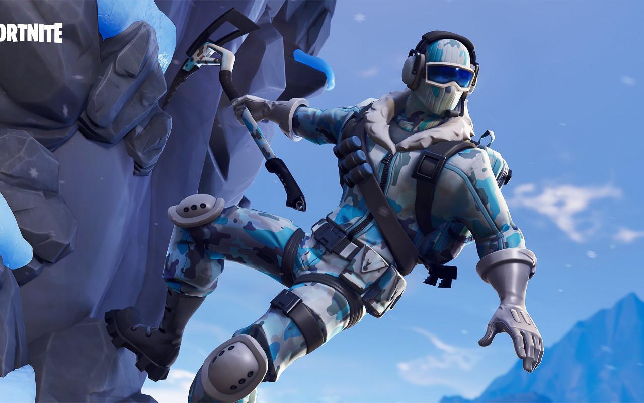 1280x800 Download wallpaper: Fortnite Deep Freeze poster 1280x800